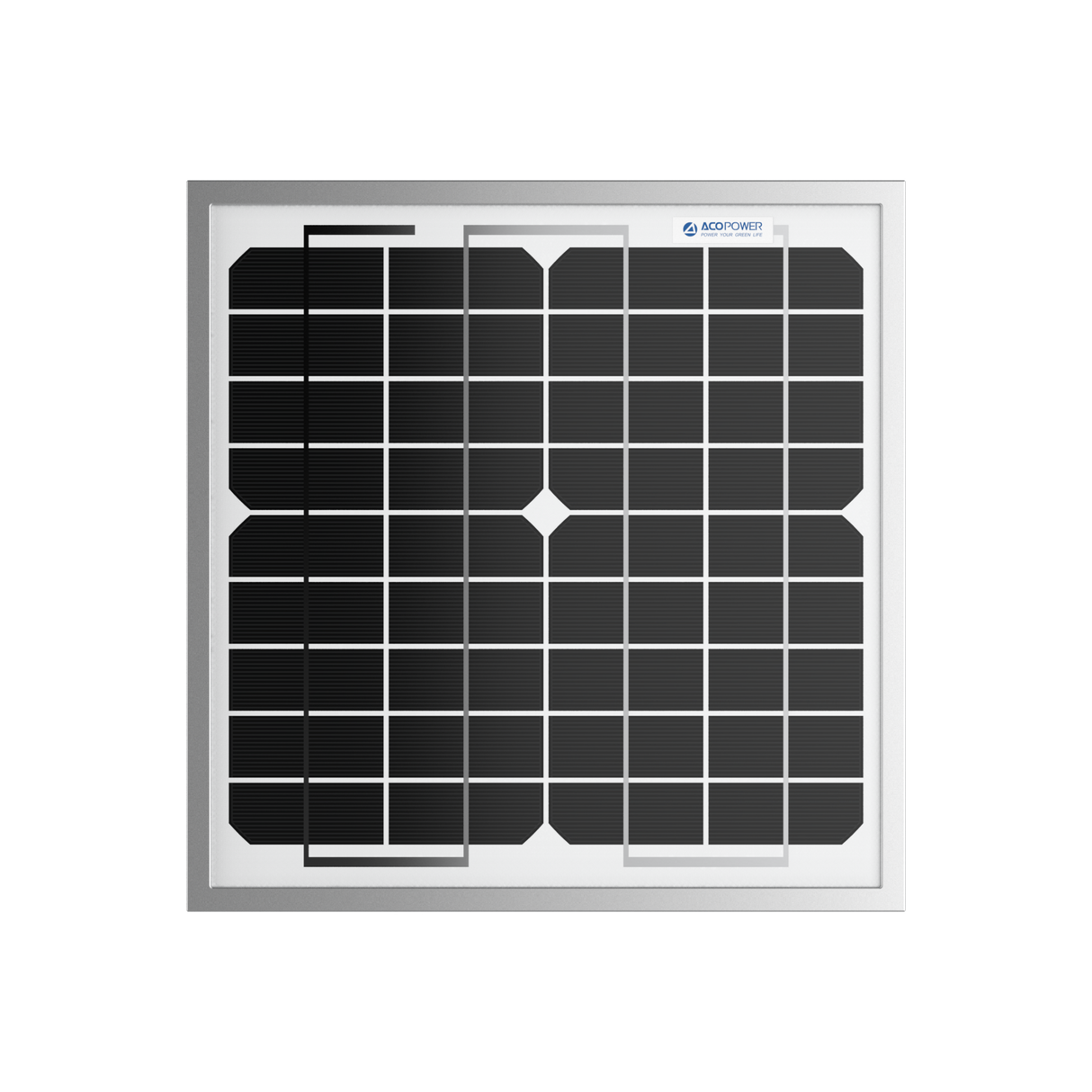 10 Watt 12 Volt Monocrystalline Solar Panel