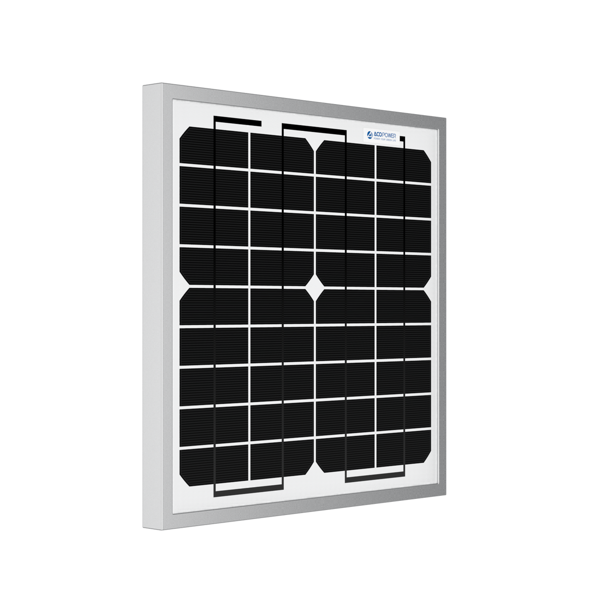 10 Watt 12 Volt Monocrystalline Solar Panel