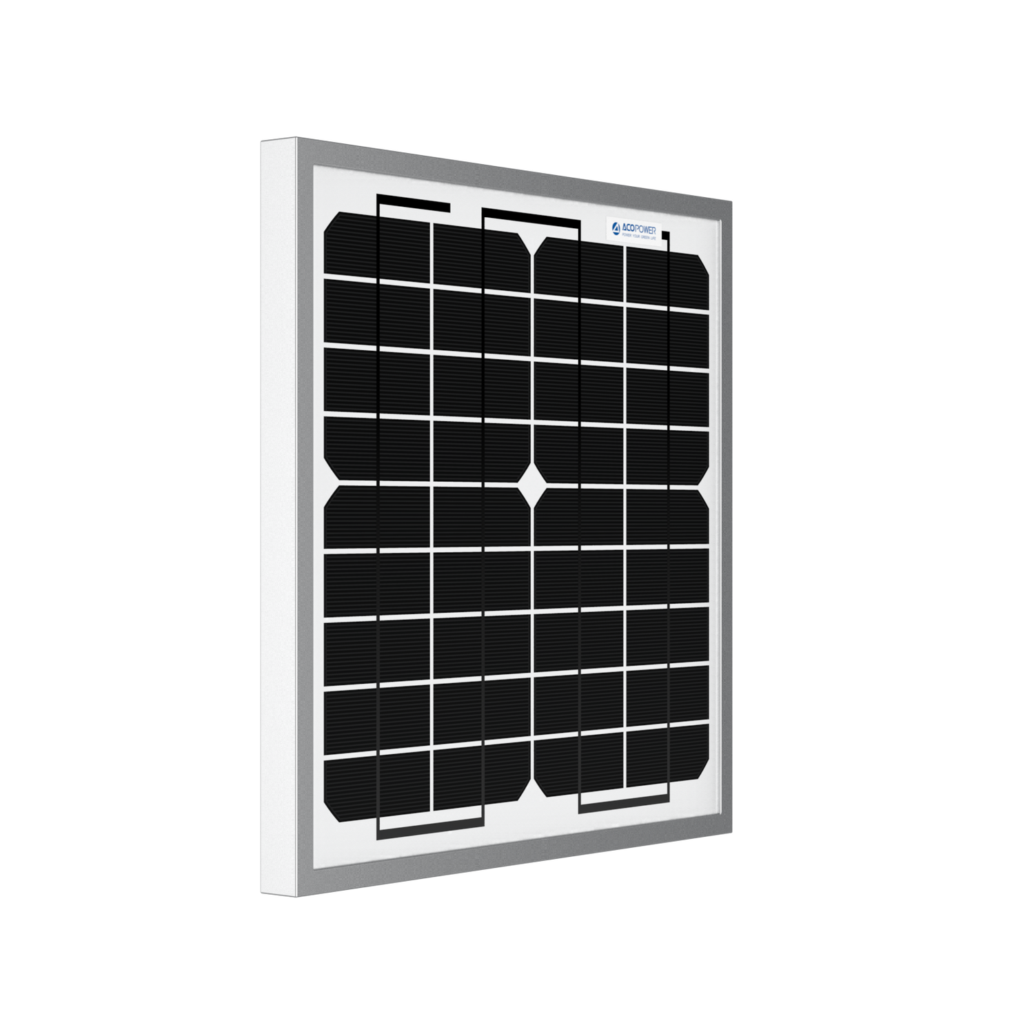 10 Watt 12 Volt Monocrystalline Solar Panel