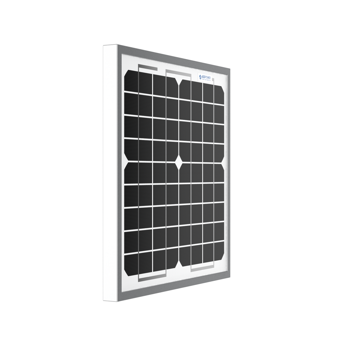 10 Watt 12 Volt Monocrystalline Solar Panel