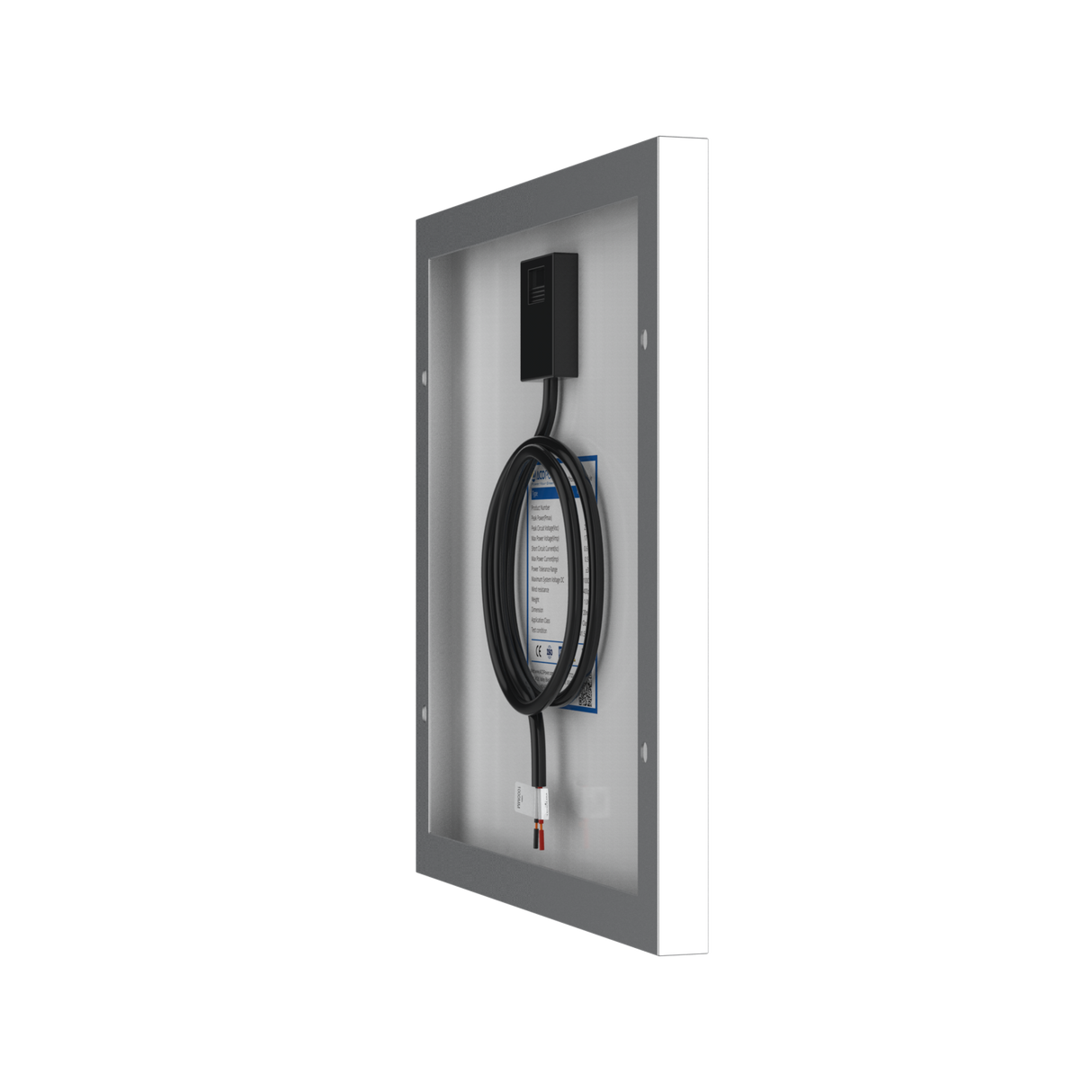 10 Watt 12 Volt Monocrystalline Solar Panel