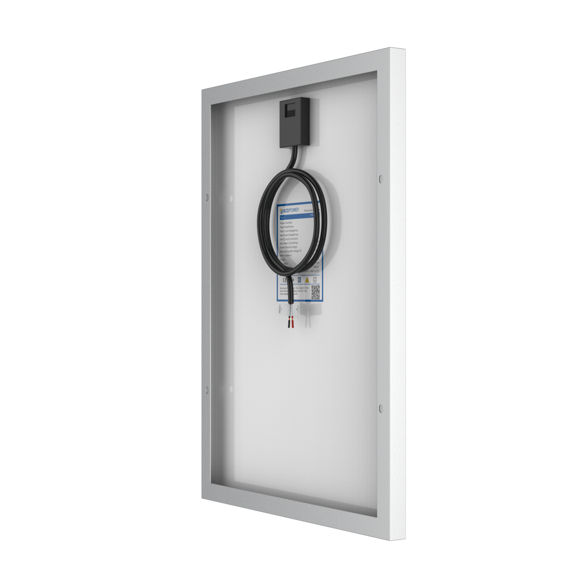 20 Watt 12 Volt Monocrystalline Solar Panel