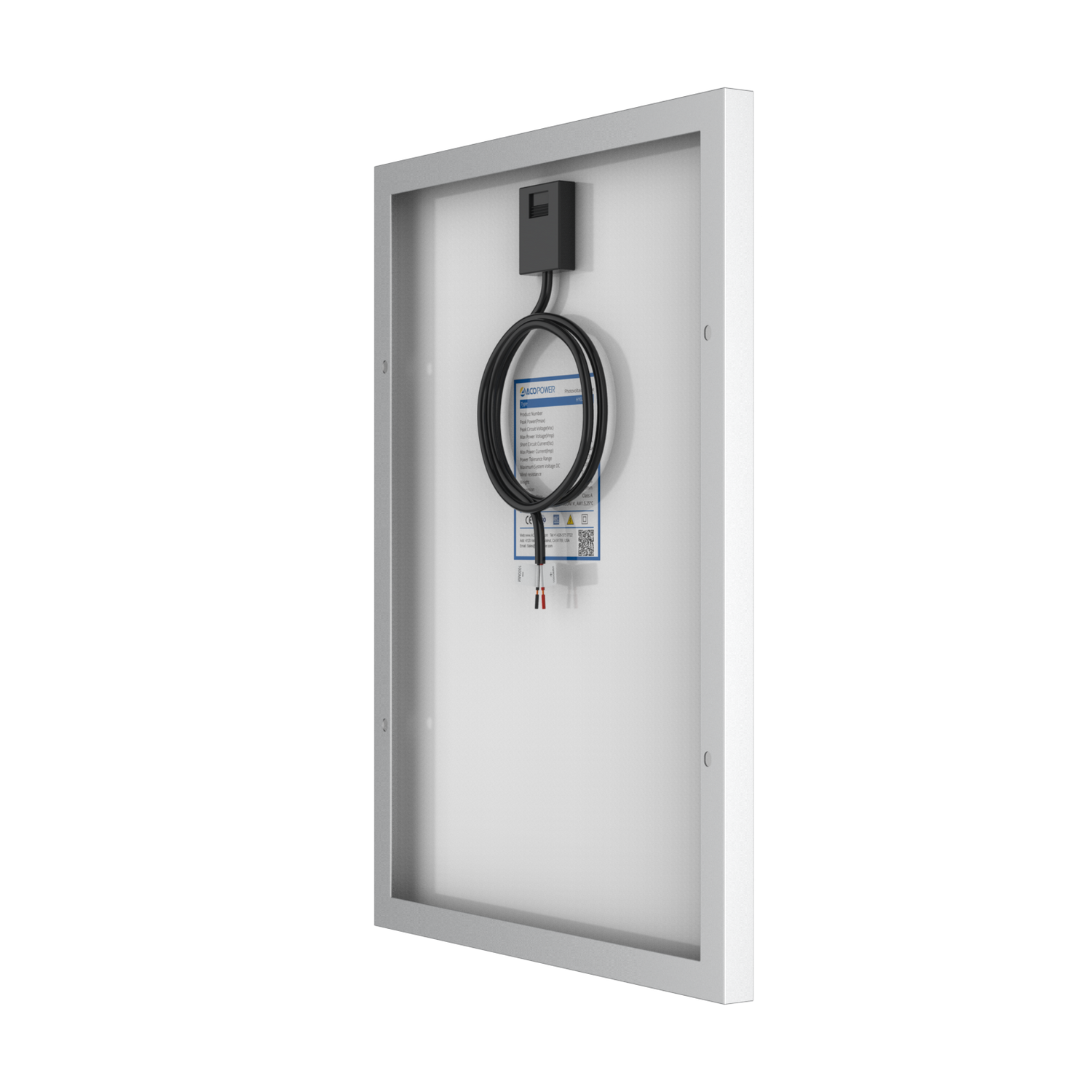 20 Watt 12 Volt Monocrystalline Solar Panel