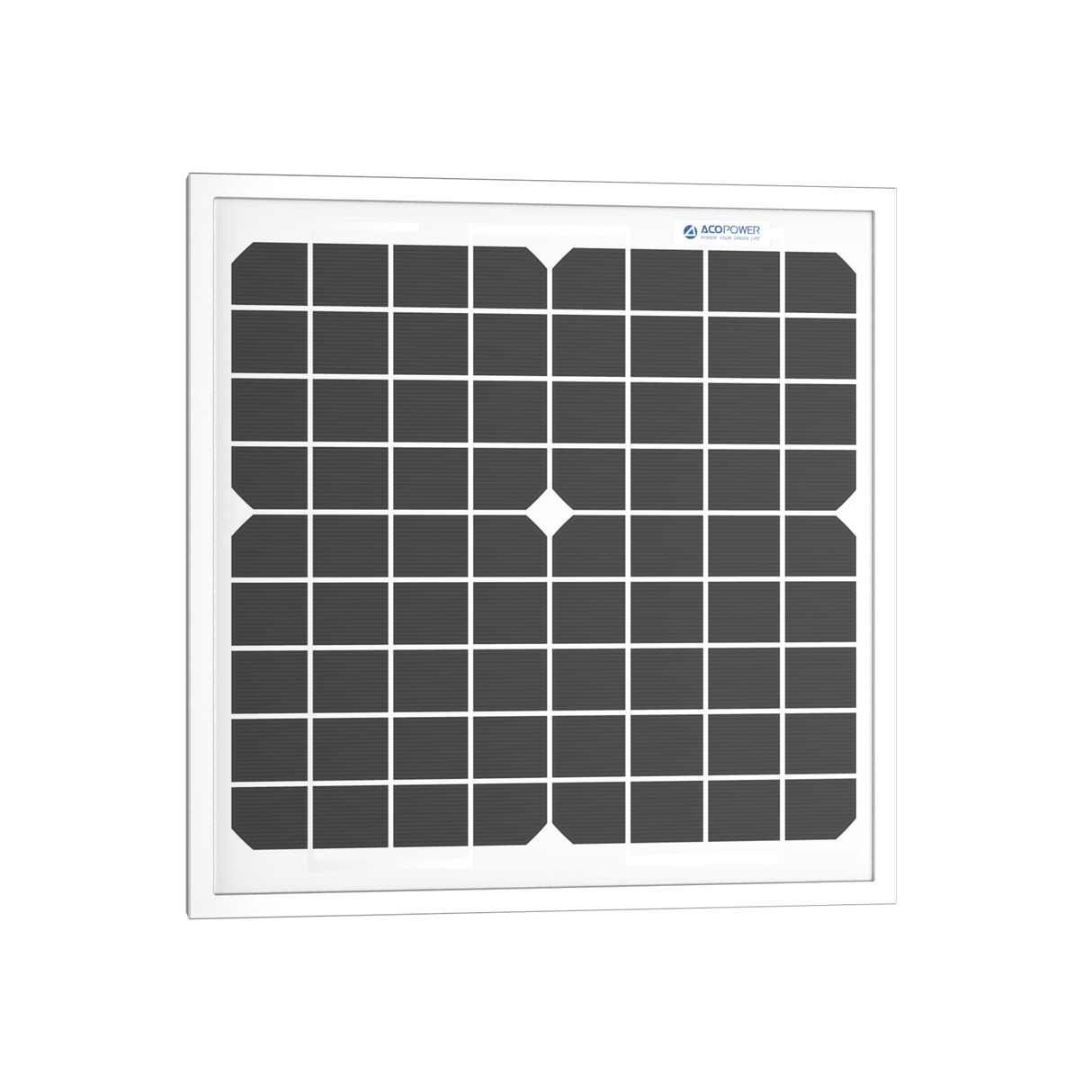 10 Watt 12 Volt Monocrystalline Solar Panel