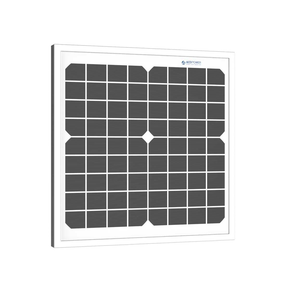 10 Watt 12 Volt Monocrystalline Solar Panel