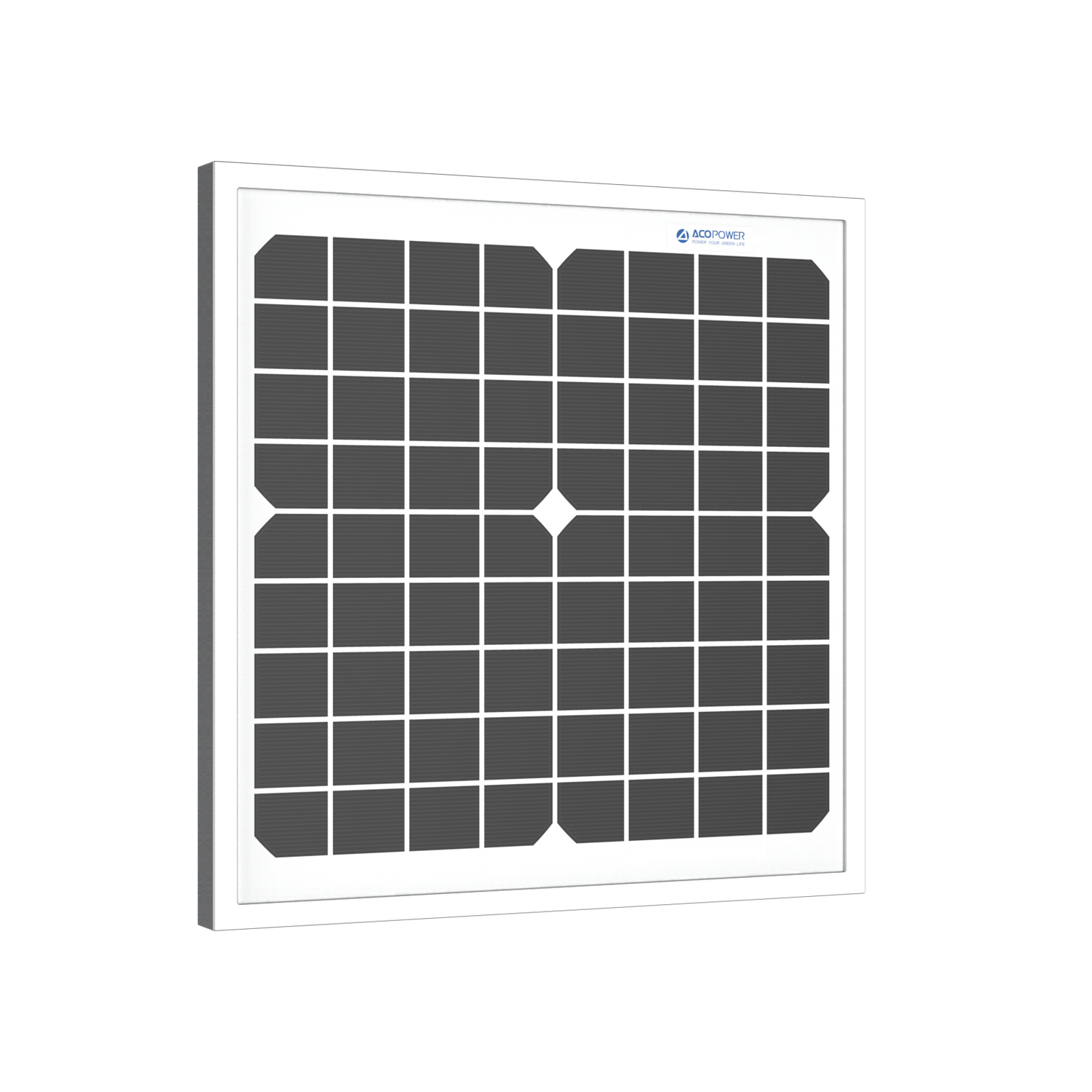 10 Watt 12 Volt Monocrystalline Solar Panel