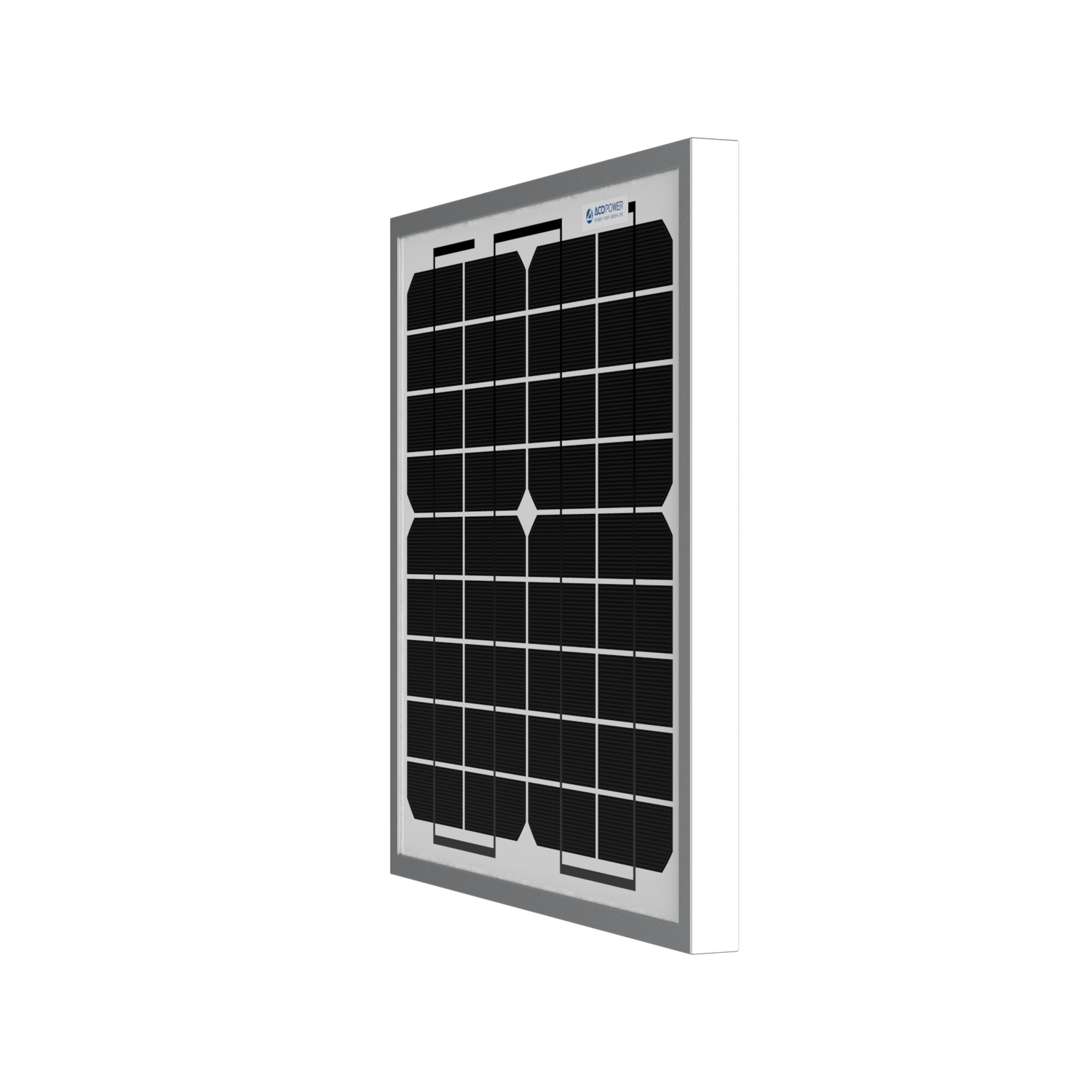 10 Watt 12 Volt Monocrystalline Solar Panel