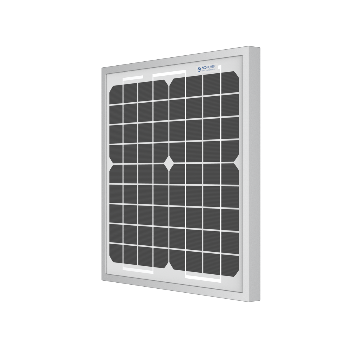 10 Watt 12 Volt Monocrystalline Solar Panel