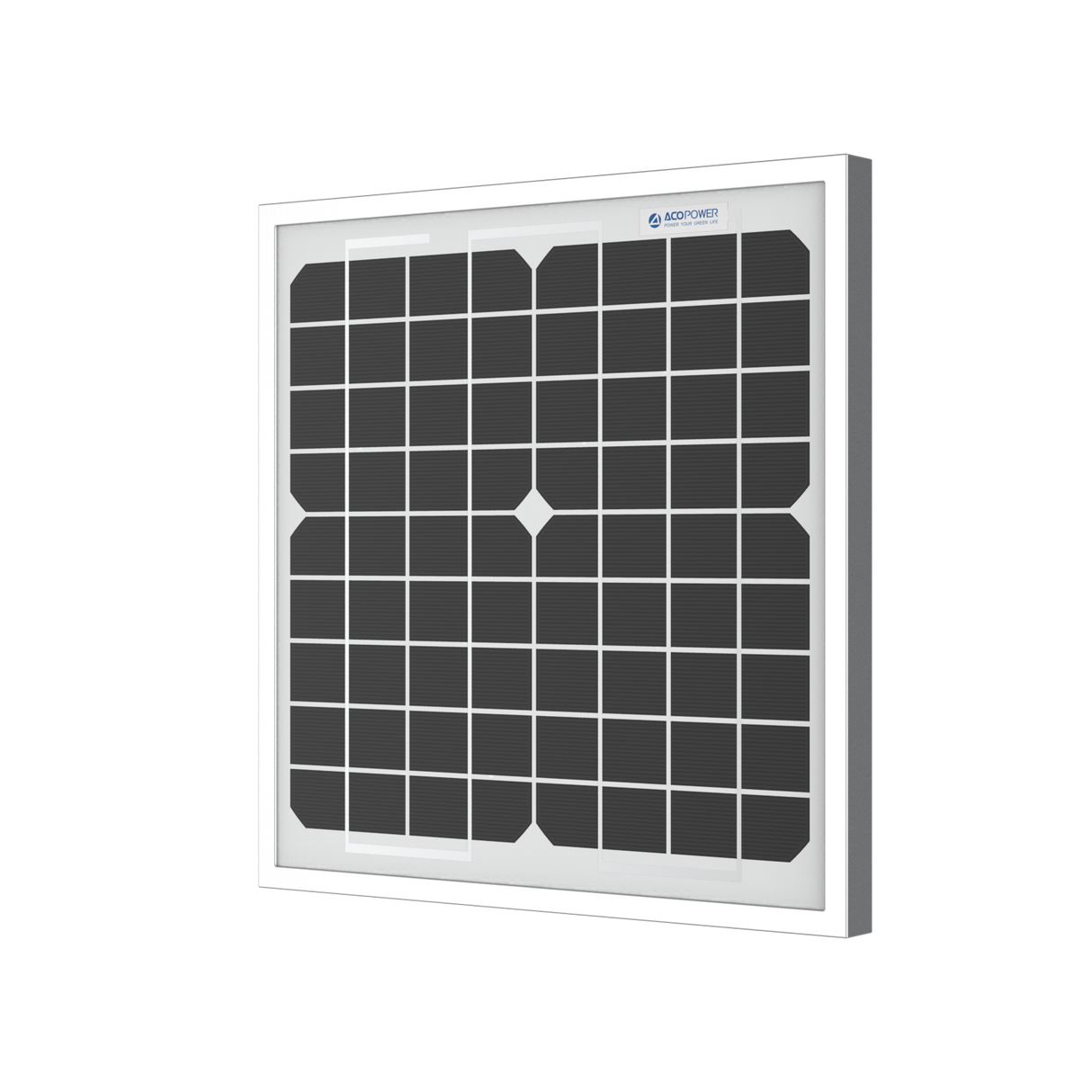 10 Watt 12 Volt Monocrystalline Solar Panel