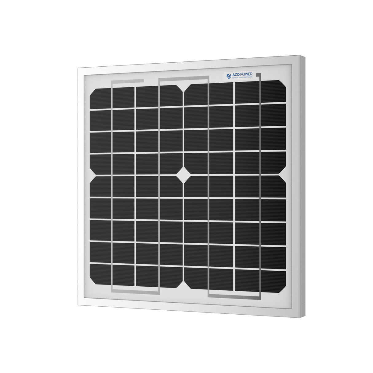10 Watt 12 Volt Monocrystalline Solar Panel