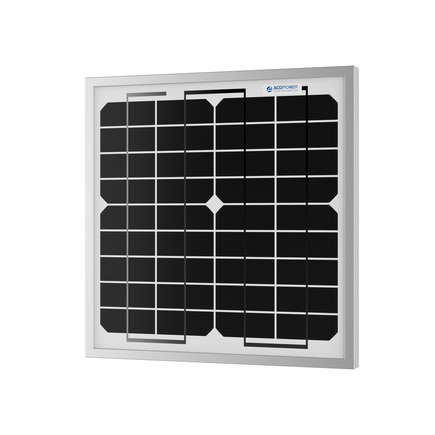 10 Watt 12 Volt Monocrystalline Solar Panel