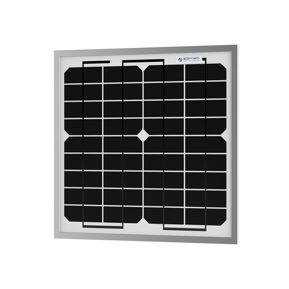 10 Watt 12 Volt Monocrystalline Solar Panel