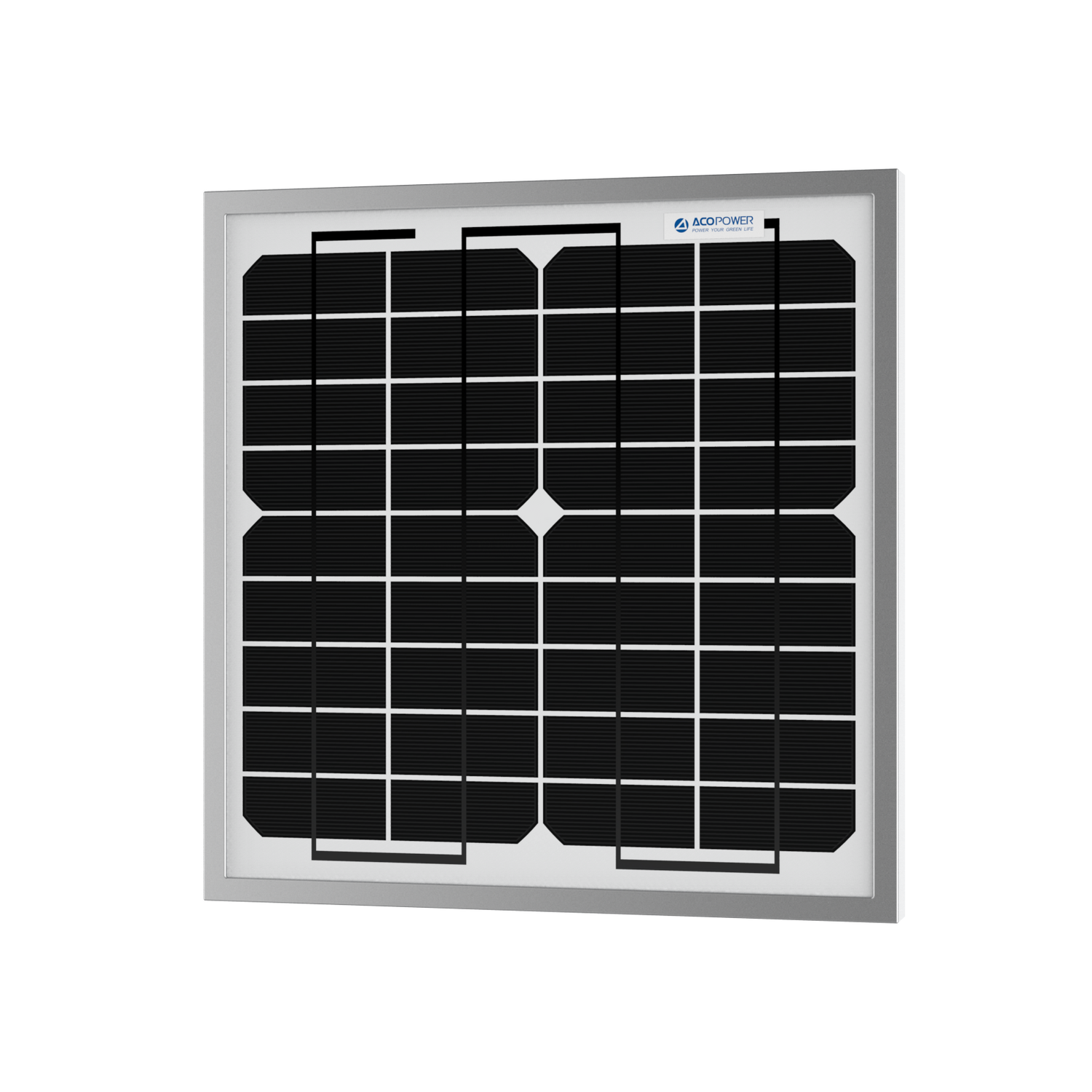 10 Watt 12 Volt Monocrystalline Solar Panel
