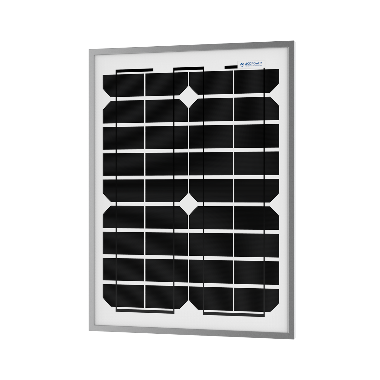 20 Watt 12 Volt Monocrystalline Solar Panel