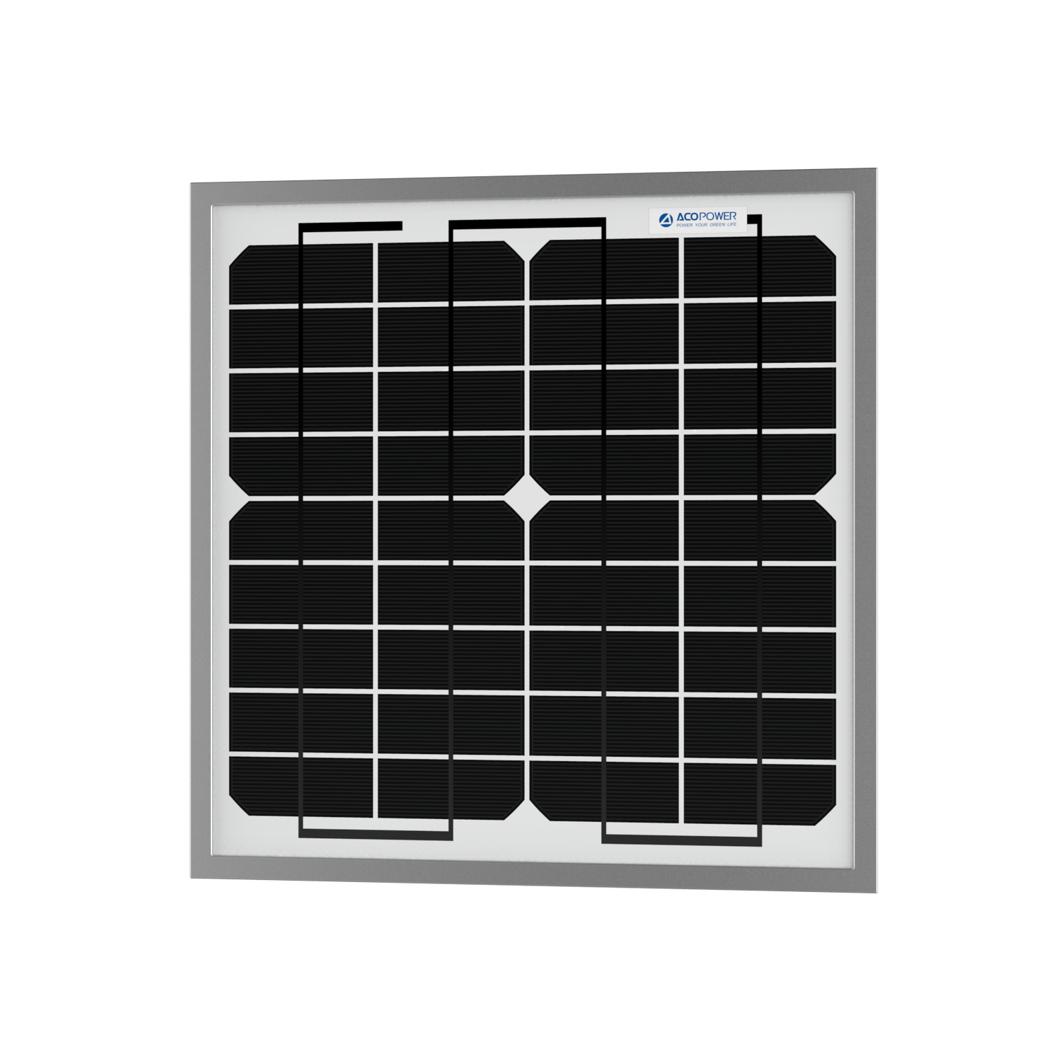 10 Watt 12 Volt Monocrystalline Solar Panel