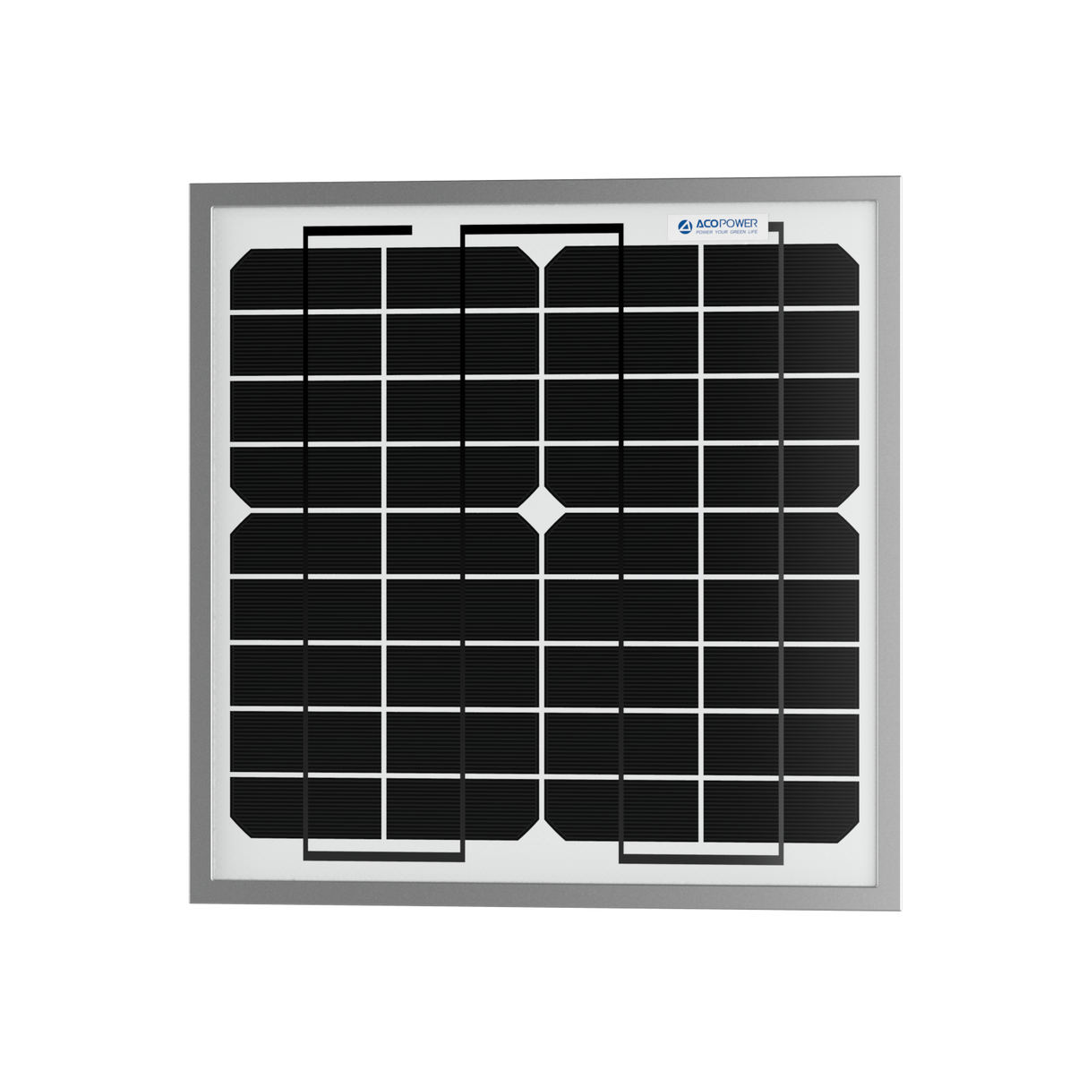 10 Watt 12 Volt Monocrystalline Solar Panel