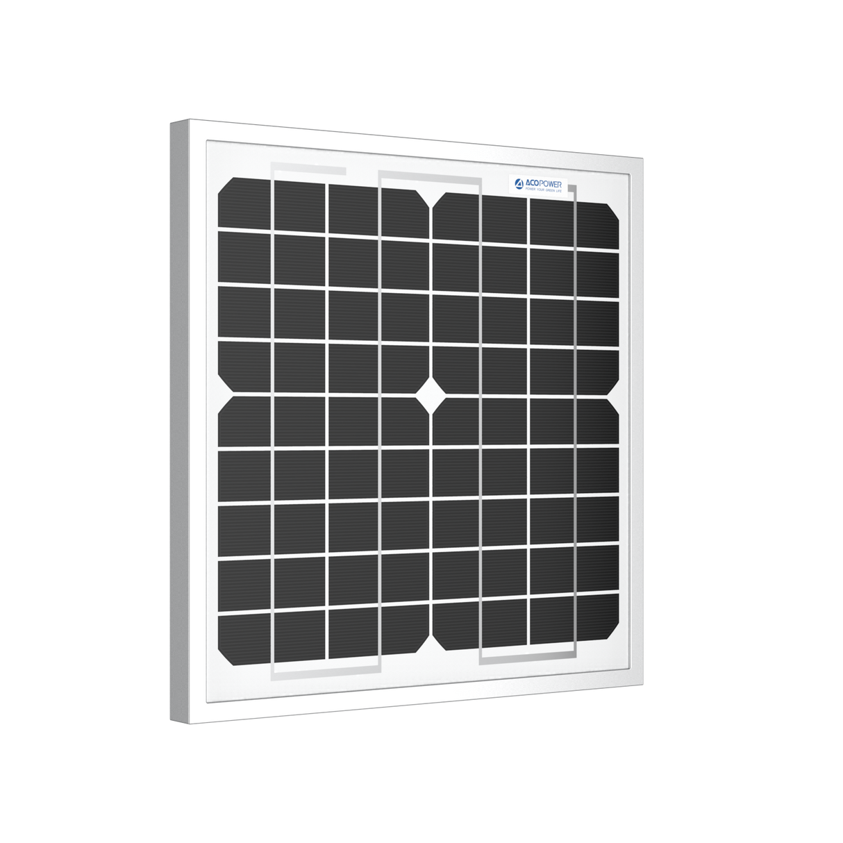 10 Watt 12 Volt Monocrystalline Solar Panel