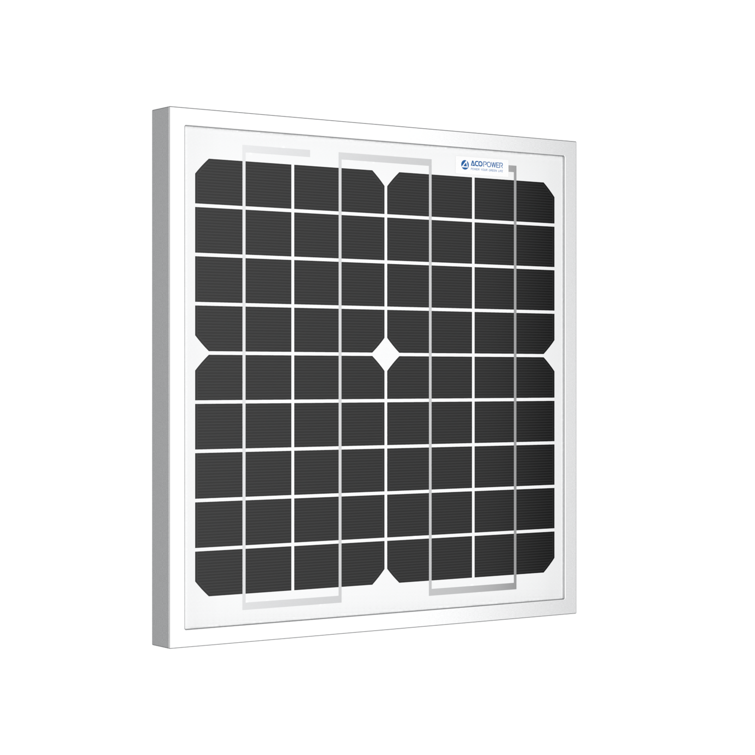 10 Watt 12 Volt Monocrystalline Solar Panel