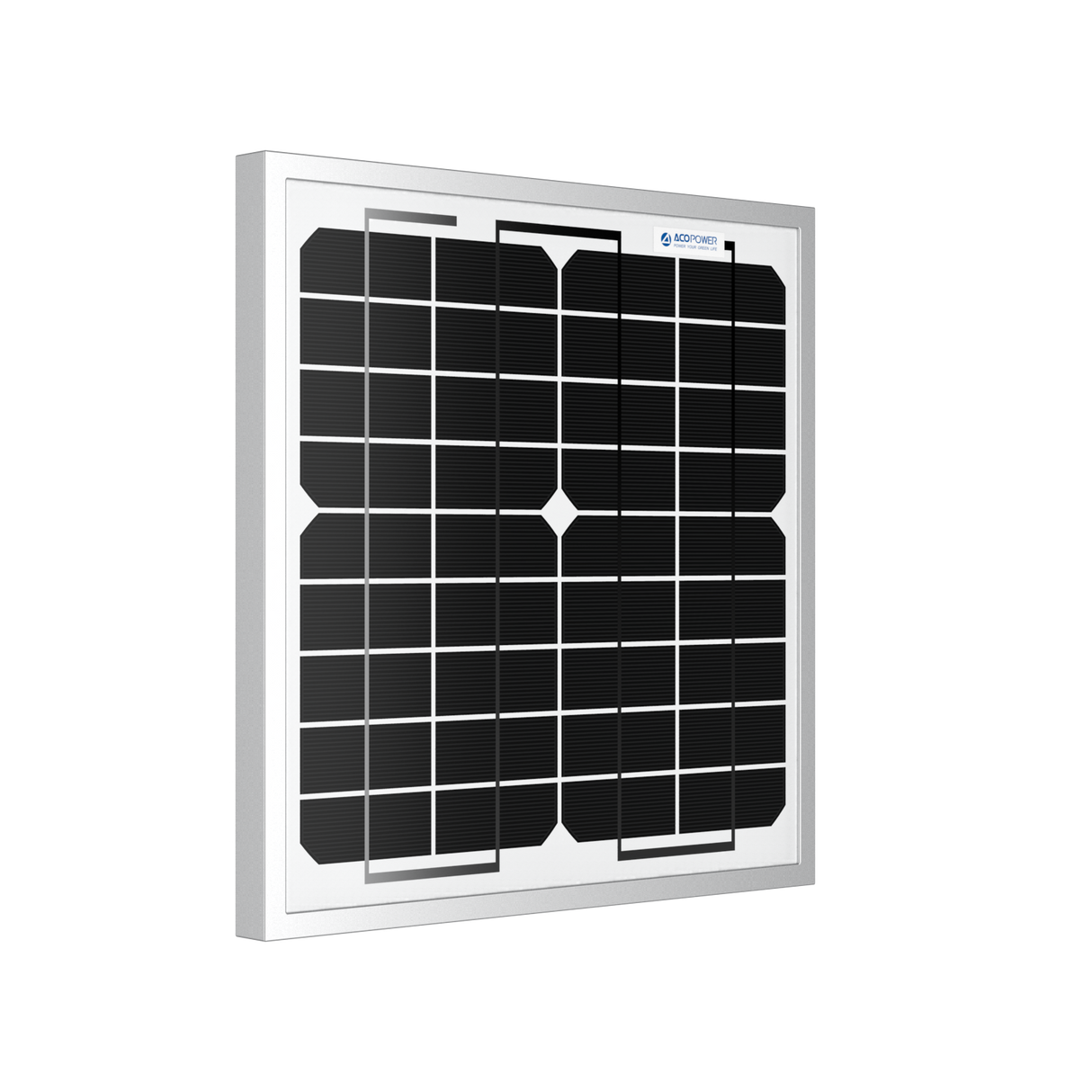 10 Watt 12 Volt Monocrystalline Solar Panel