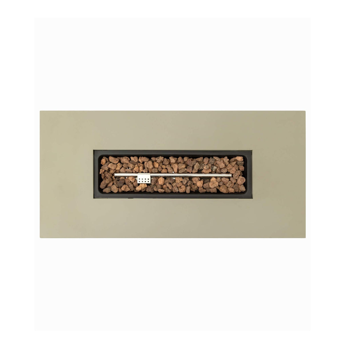 42" 50K BTU Iron Liquid Propane Fire Pit Table With Glass Stones (SAK63845)