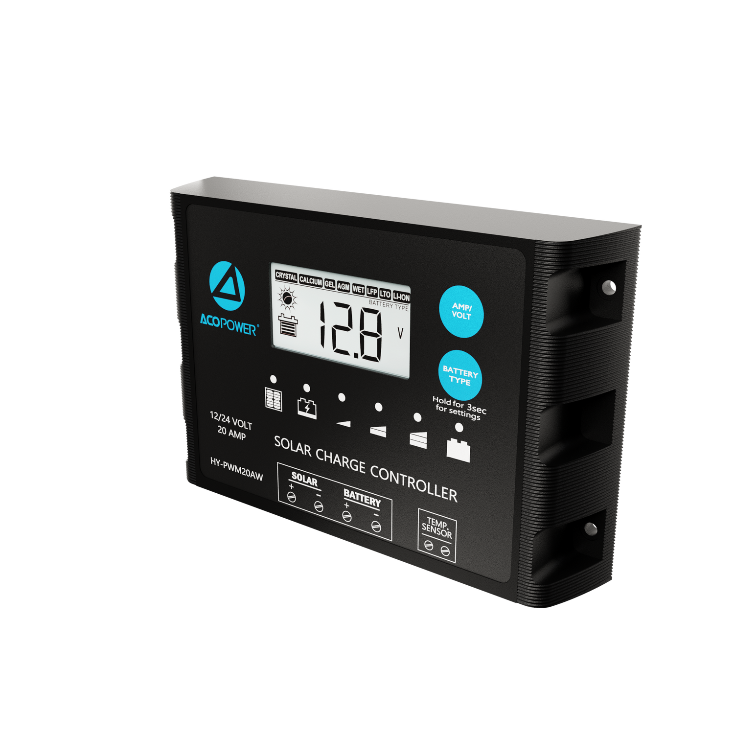 ProteusX 20A PWM Solar Charge Controller