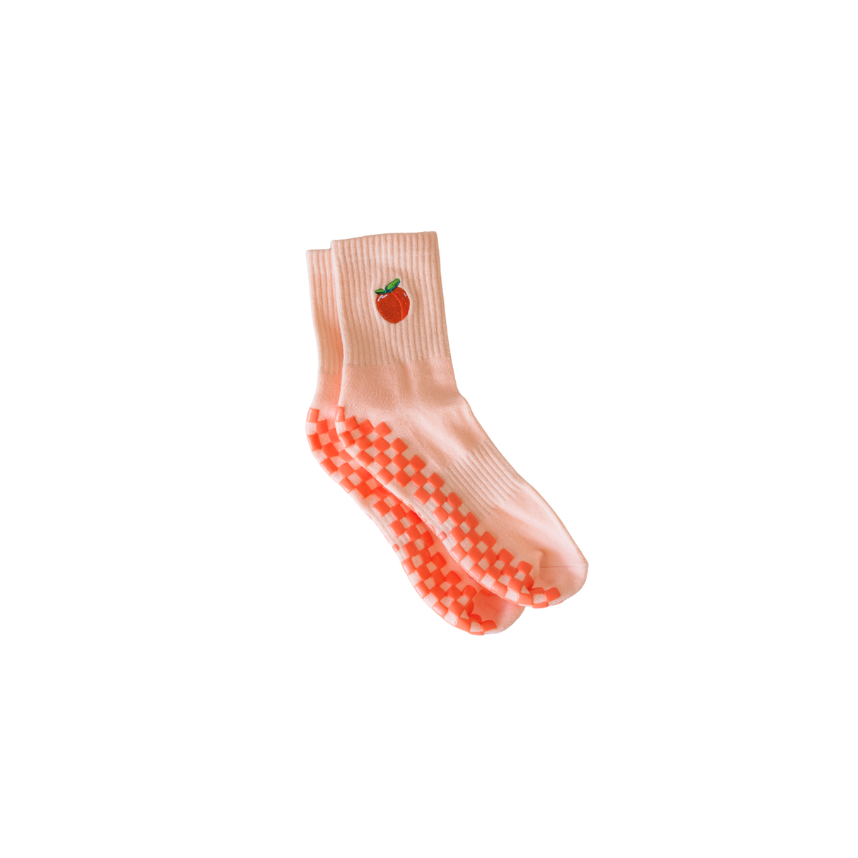 Just Peachy Grip Socks