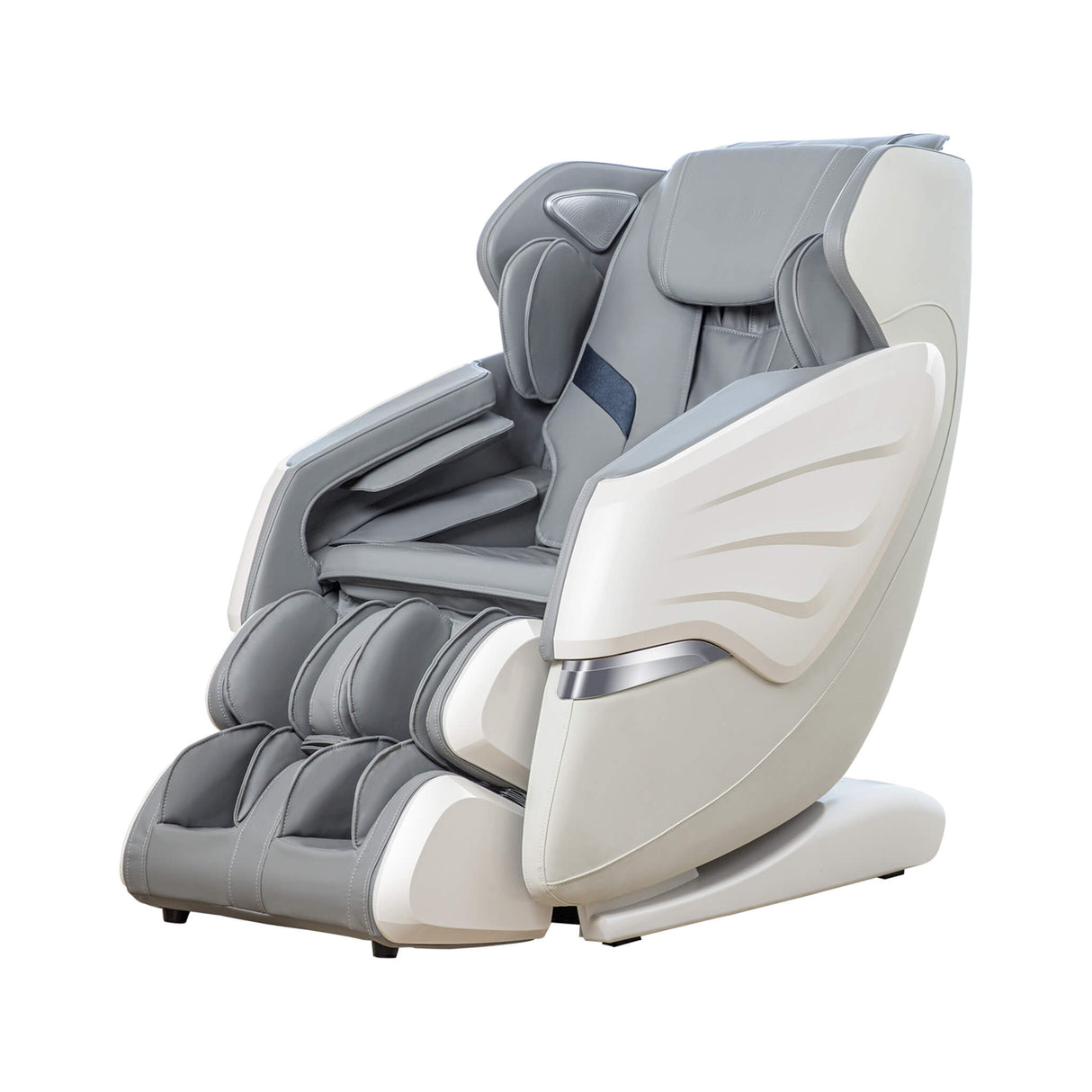 Bosscare Zero Gravity Full Body Massage Chair – 3D Rollers, Heat Therapy, Bluetooth, AI Voice & App Control (Gray)