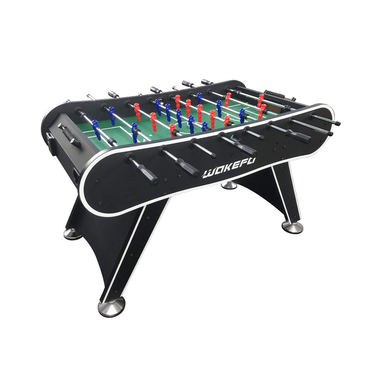 Premium Full-Size Foosball Soccer Table for Adults – 56" Regulation Game Room Table with Chrome Rods & Drink Holders