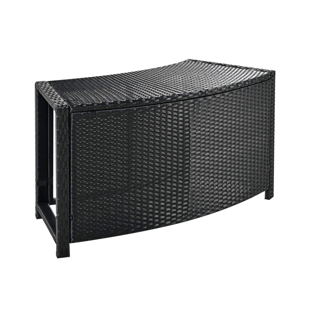 Large Premium Surround Spa Patio Rattan Sofa Set With Storage Compartments And Cushions (SAK75629)