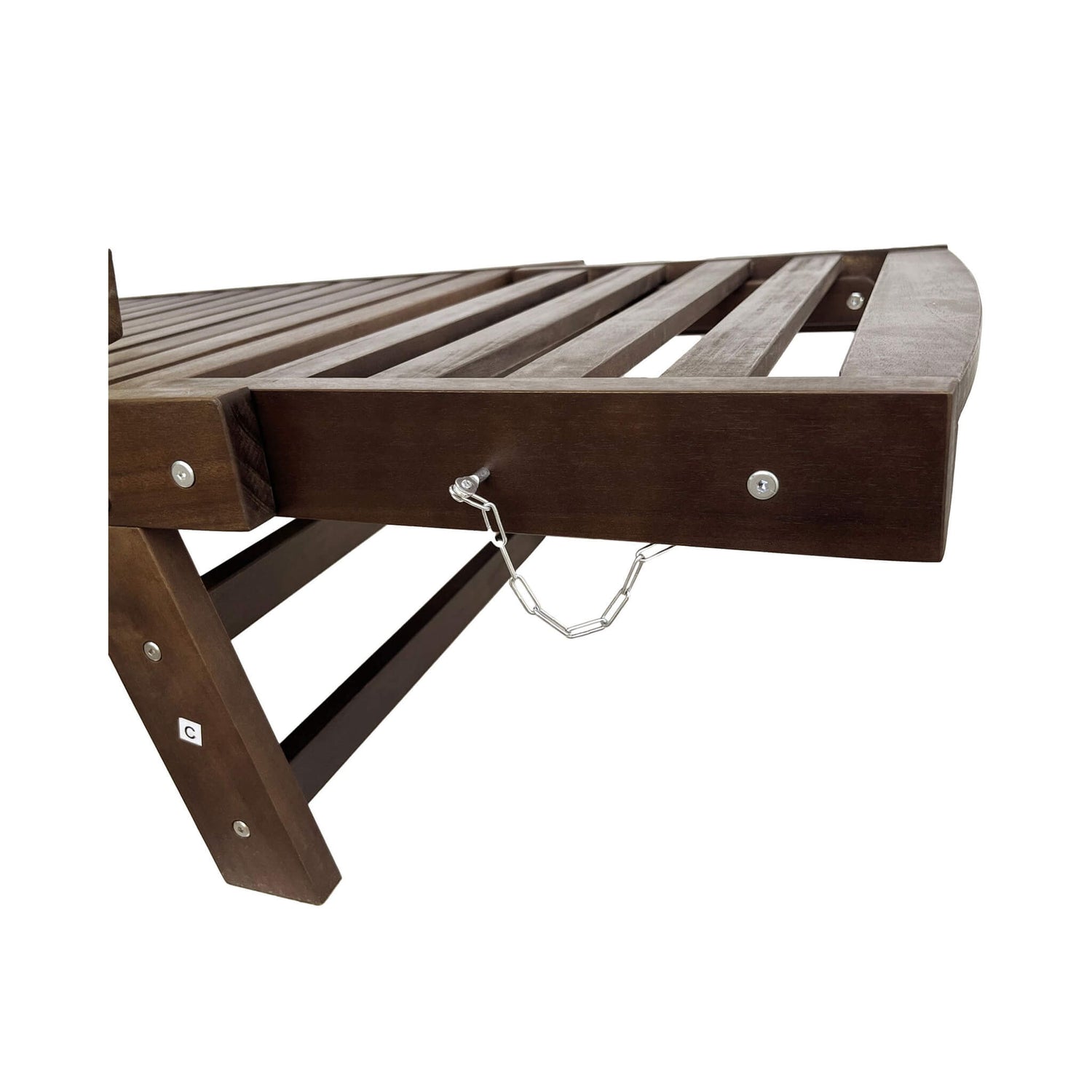 Outdoor Adjustable Wooden Patio Daybed Sofa With Cushions (SAK41345)