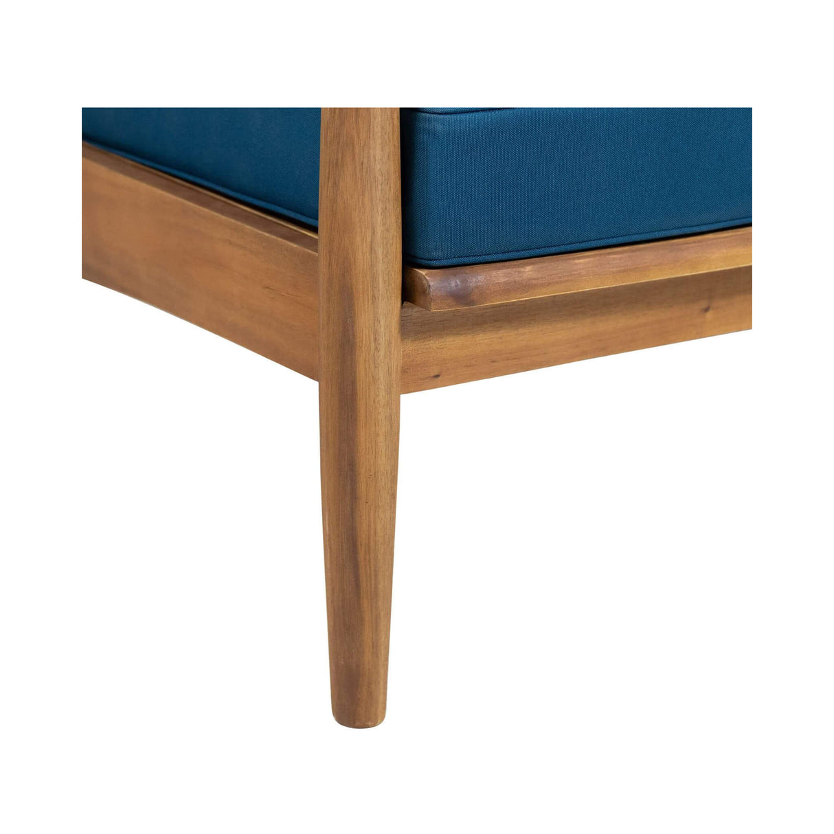 Premium 4-Piece Wooden Outdoor Patio Conversation Seating Set With Cushions (SAK31469)