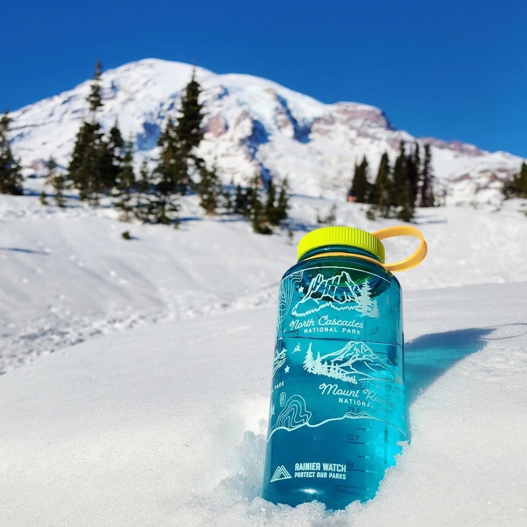 Washington National Parks Water Bottle - 32oz