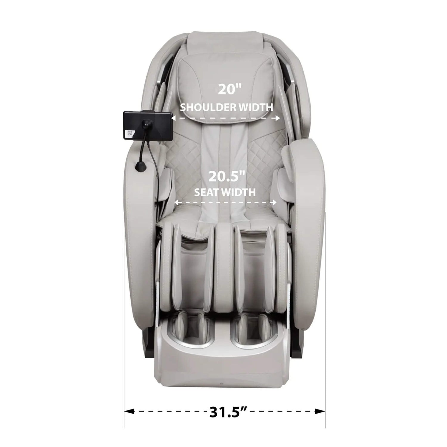 Titan 4D Advent Zero Gravity Full Body Massage Chair – Voice Control, Heat Therapy & Body Scan (SAK58762)