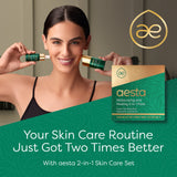Aesta Green Tea Mask Stick & Hyaluronic Acid Serum Set – Deep Clean Pore Detox & Anti-Aging Hydration for All Skin Types – Vegan, Natural & Mess-Free