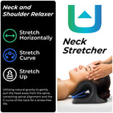 NECKUP Inflatable Neck Stretcher – Cervical Traction Device with Air Pump for Neck Pain Relief & Spine Alignment