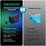 NECKUP Inflatable Neck Stretcher – Cervical Traction Device with Air Pump for Neck Pain Relief & Spine Alignment