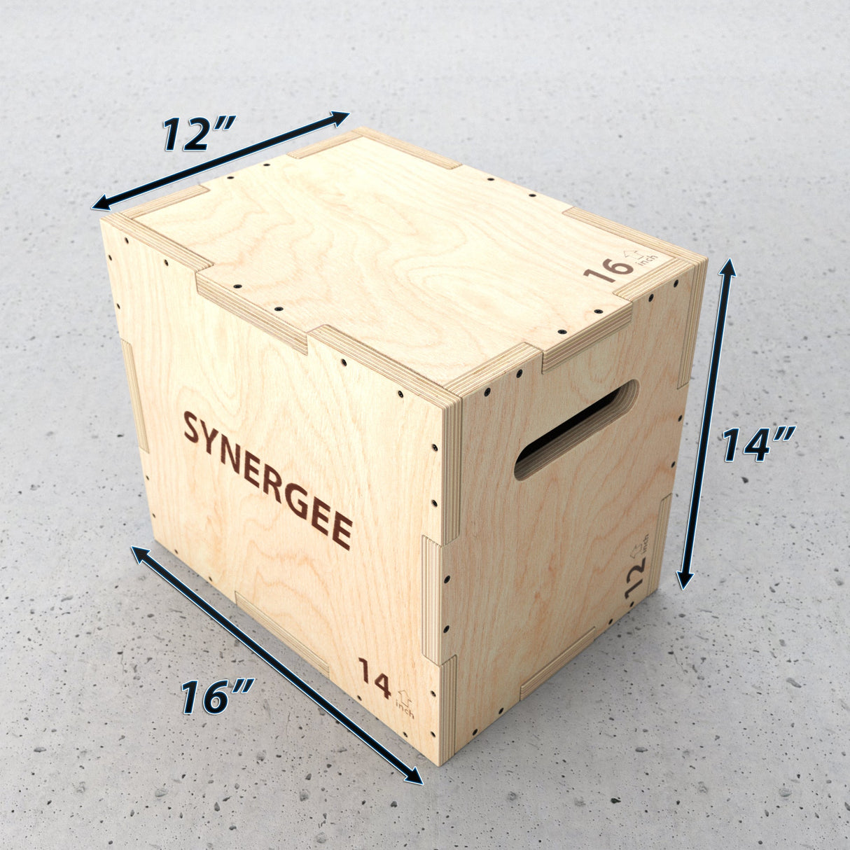 Synergee 3-in-1 Wood Plyo Boxes