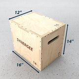 Synergee 3-in-1 Wood Plyo Boxes