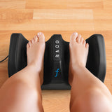 Foottopia Foot Massager with Heat & Vibration – Portable Electric Foot Therapy Machine with 3 Intensity Settings for Pain Relief & Circulation