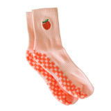 Just Peachy Grip Socks