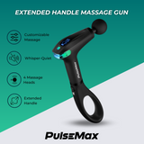 PulseMax Portable Deep Tissue Massage Gun – Handheld Percussion Massager for Muscle Recovery, Pain Relief & Circulation