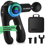 DEEP4s Percussion Massage Gun – Deep Tissue Handheld Massager for Pain Relief, Muscle Recovery & Knot Release