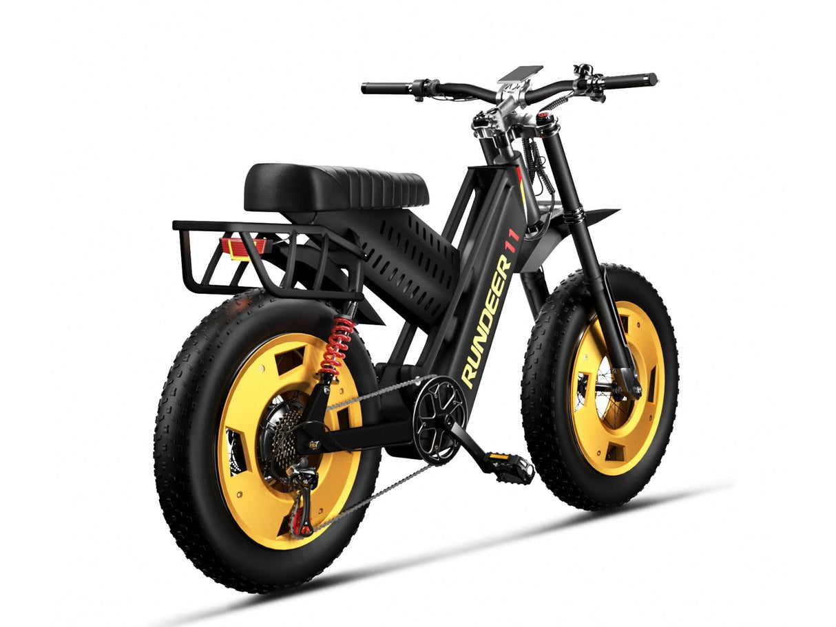 Rundeer Attack 11 Moped Style Electric Bike