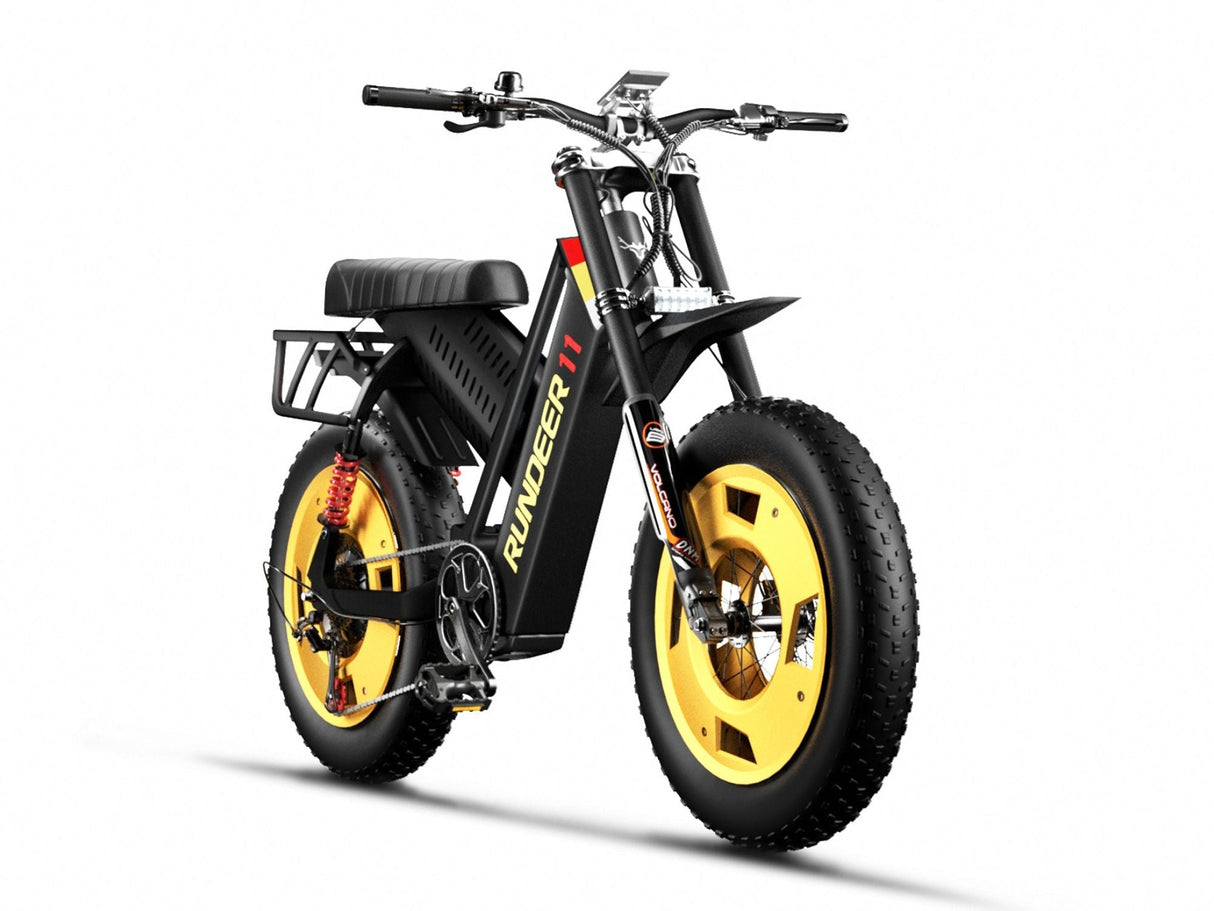 Rundeer Attack 11 Moped Style Electric Bike