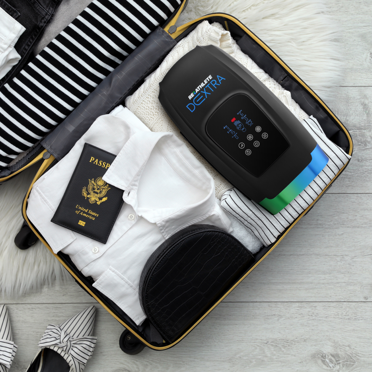 DEXTRA Cordless Hand Massager – Portable Acupressure, Heat & Vibration Therapy for Hand Pain Relief & Flexibility