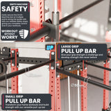Synergee 2300 Series Power Cage with Smith Machine & Dual 80 lb Cable Crossovers – Full Body Workout Station for Home & Commercial Gyms