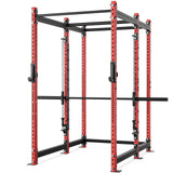 Synergee 2300 Series Power Cage with Smith Machine – Heavy-Duty Home Gym Rack with Multi-Grip Pull-Up Bars & Safety J-Cups