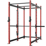Synergee 2300 Series Power Cage with Smith Machine – Heavy-Duty Home Gym Rack with Multi-Grip Pull-Up Bars & Safety J-Cups