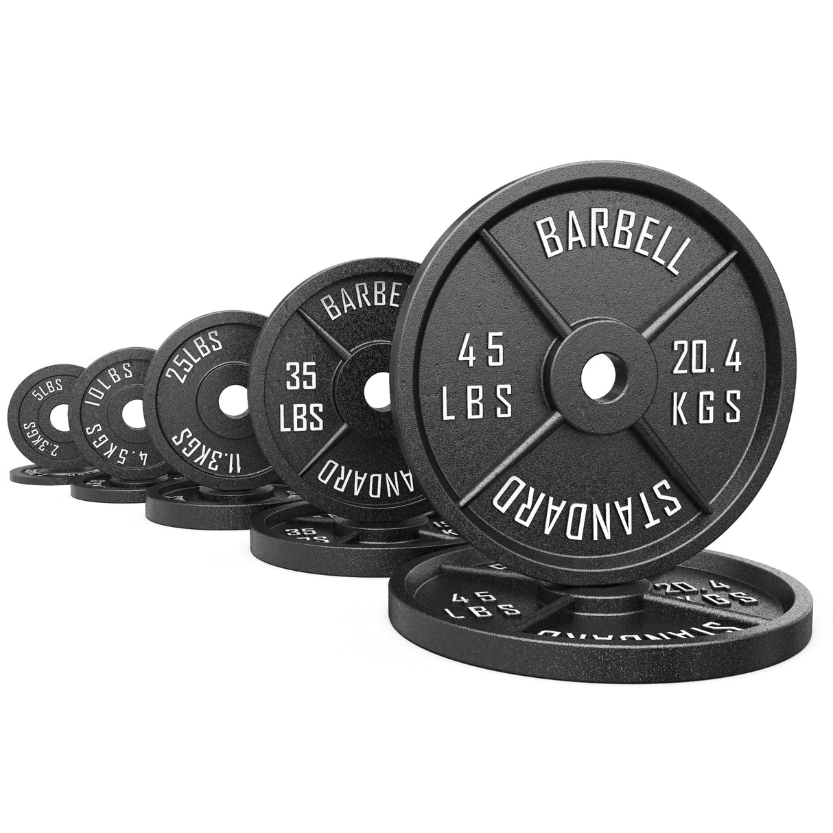 Synergee Standard Metal Weight Plates