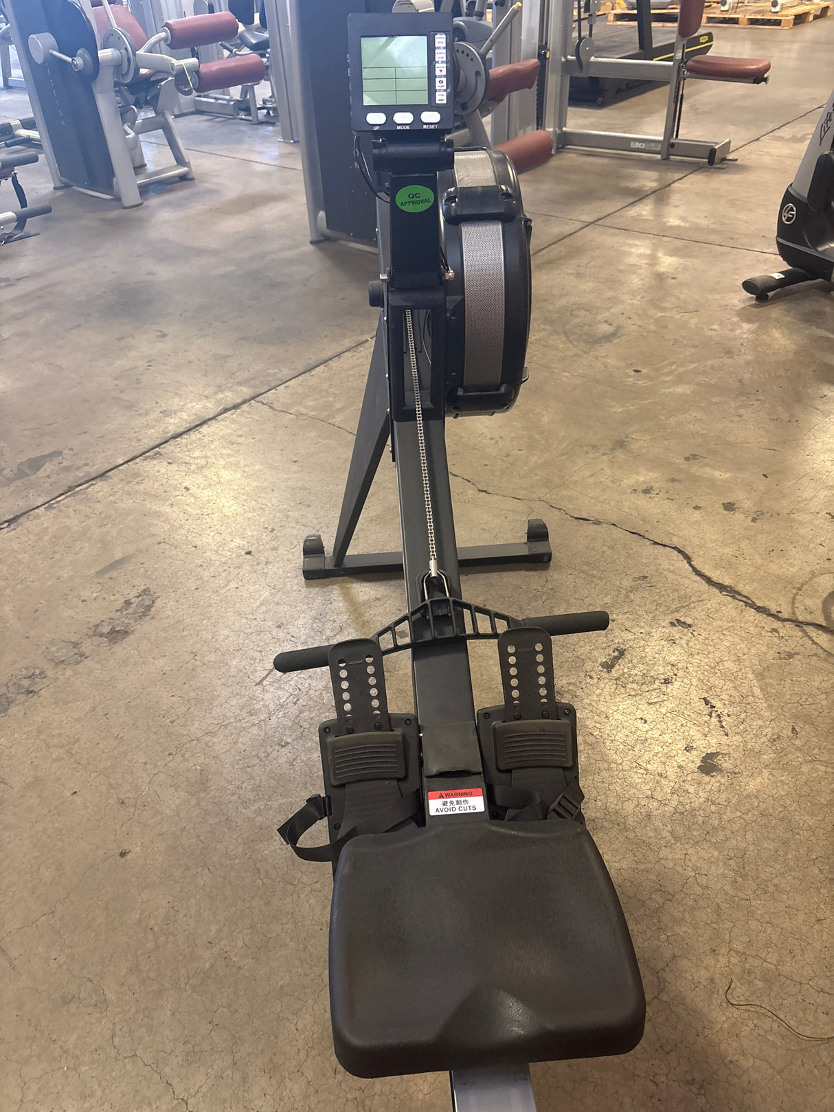 SFE Air Rowing Machine ELITE – Chain-Driven Rower with Performance Monitor, Foldable Design & Adjustable Features
